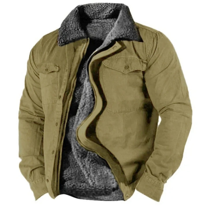 Jonah | Warm Sherpa Lined Jacket For Men