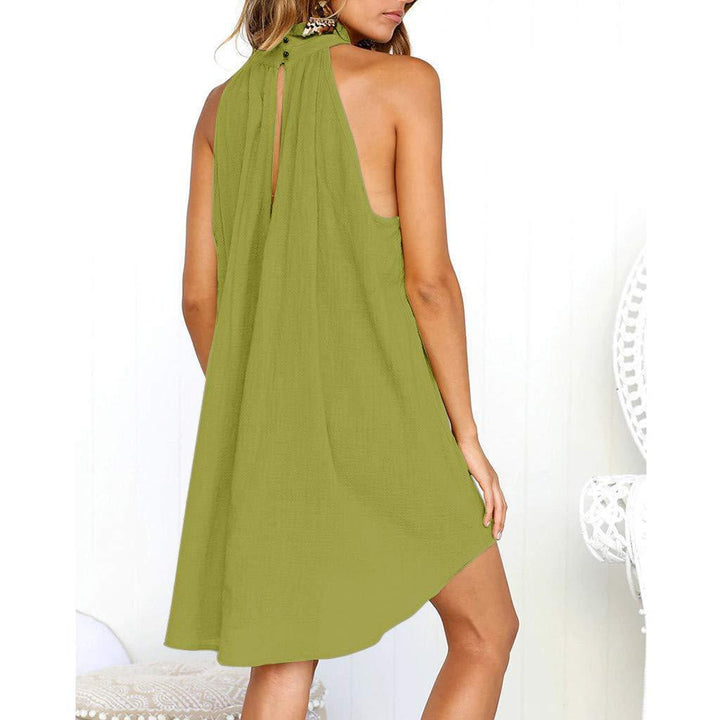 Gyneth - Stylish Halter Neck Dress