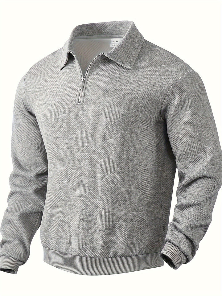 Victor | Stylish Quarter-Zip Sweater For Men