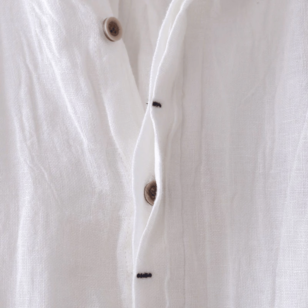 Wellington | Short Sleeve Linen Shirt For Men