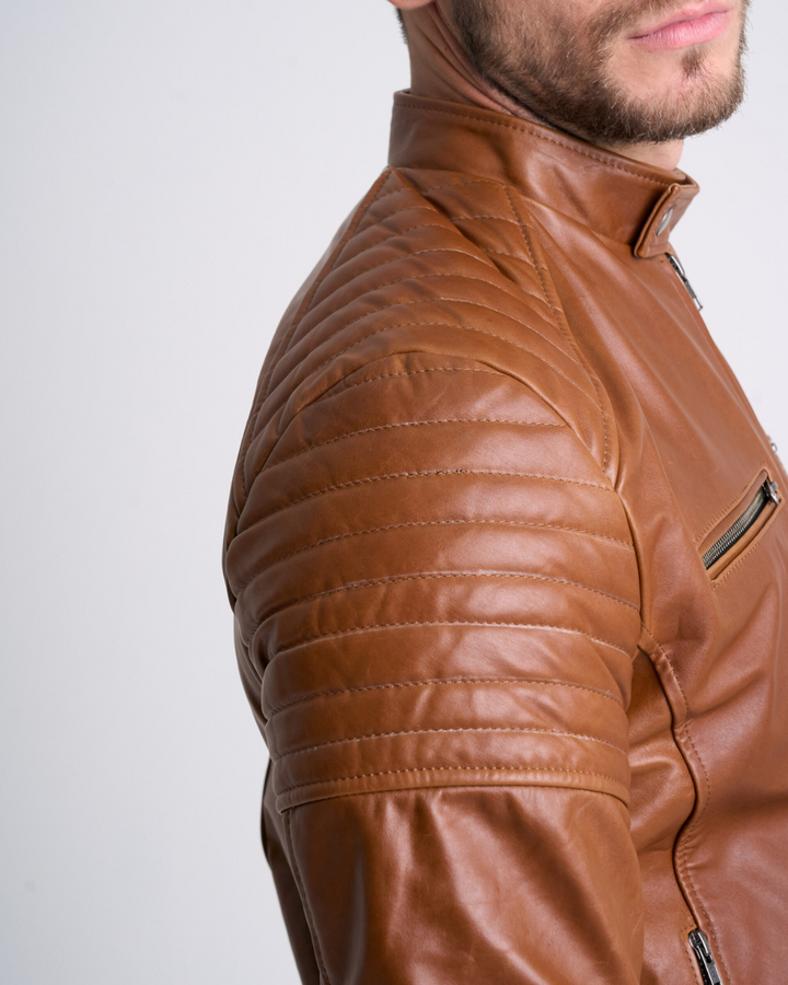 Zane | Stylish Biker Leather Jacket For Men