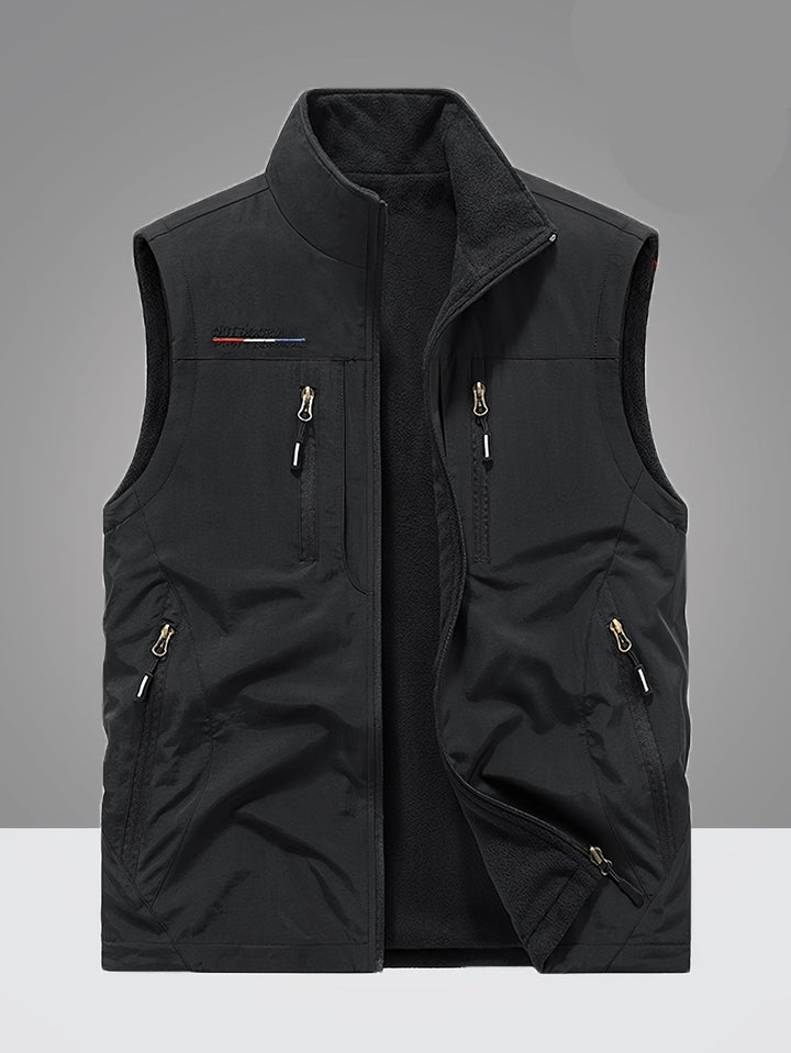 Chris | Stylish Casual Zip Vest For Men