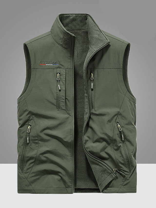 Chris | Stylish Casual Zip Vest For Men