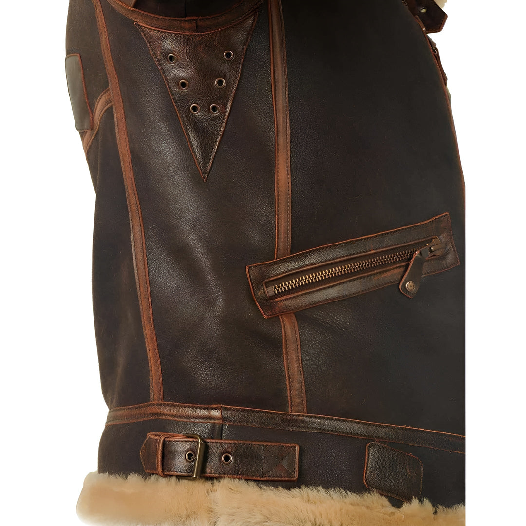 Owen - Stylish Heated Pilot Jacket For Men