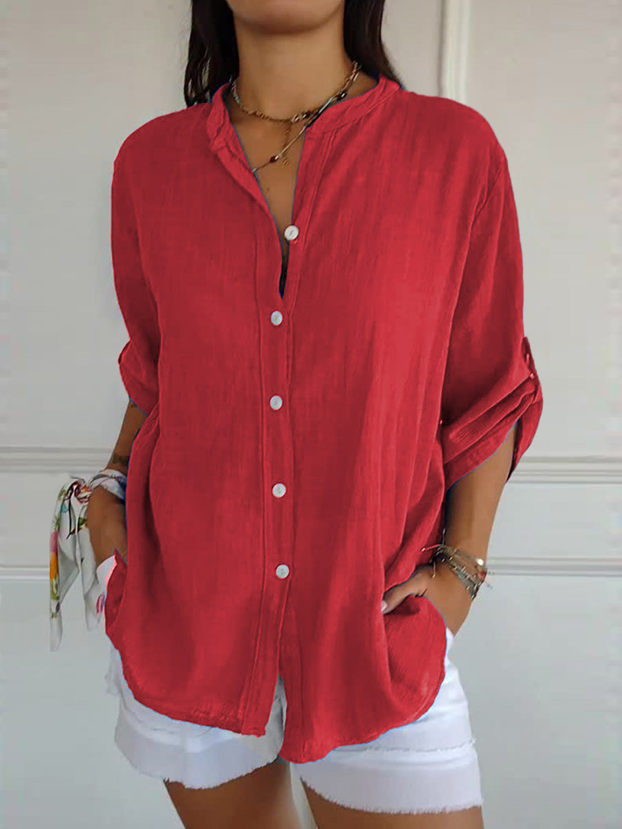 Anette | Pure Linen Shirt