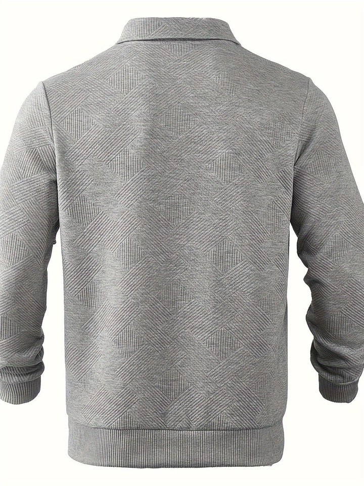 Victor | Stylish Quarter-Zip Sweater For Men