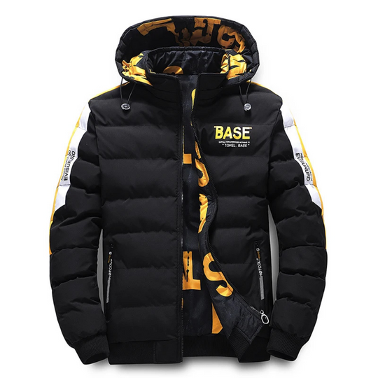 Mitchell | Warm Padded Hooded Jacket For Men