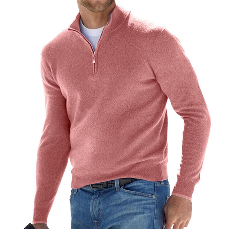 Mats | Stylish Quarter-Zip Sweater For Men