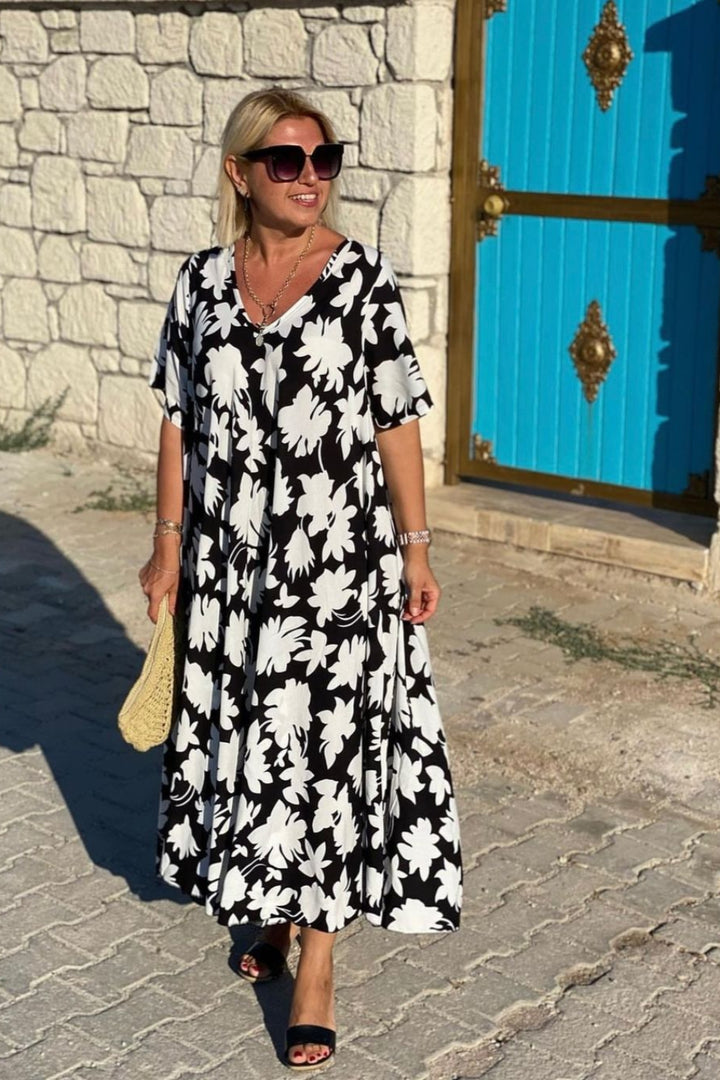 CHARMAINE™ | ELEGANT DRESS WITH TUMMY COVERAGE