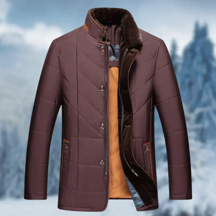 John | Stylish Quilted Winter Jacket For Men