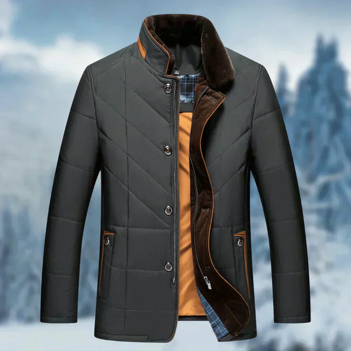 John | Stylish Quilted Winter Jacket For Men