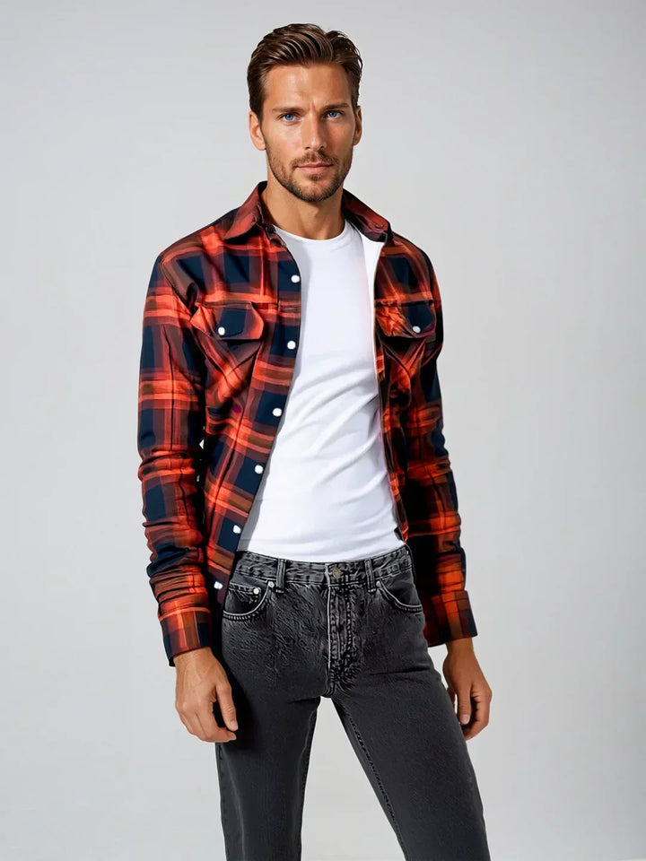 Malmo | Stylish Plaid Shirt For Men