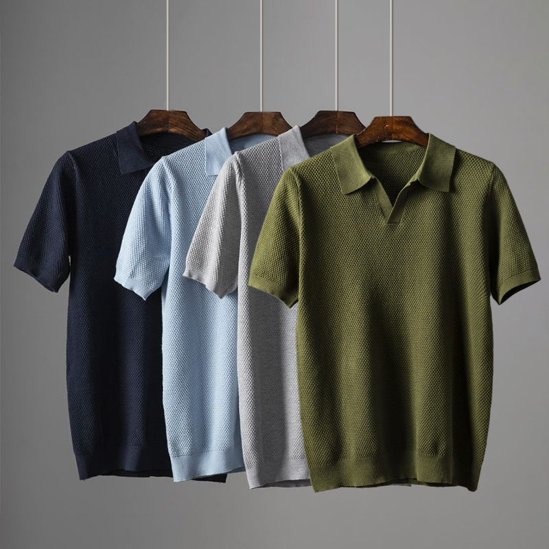 Heinrich | Casual Short Sleeve Polo Shirt For Men