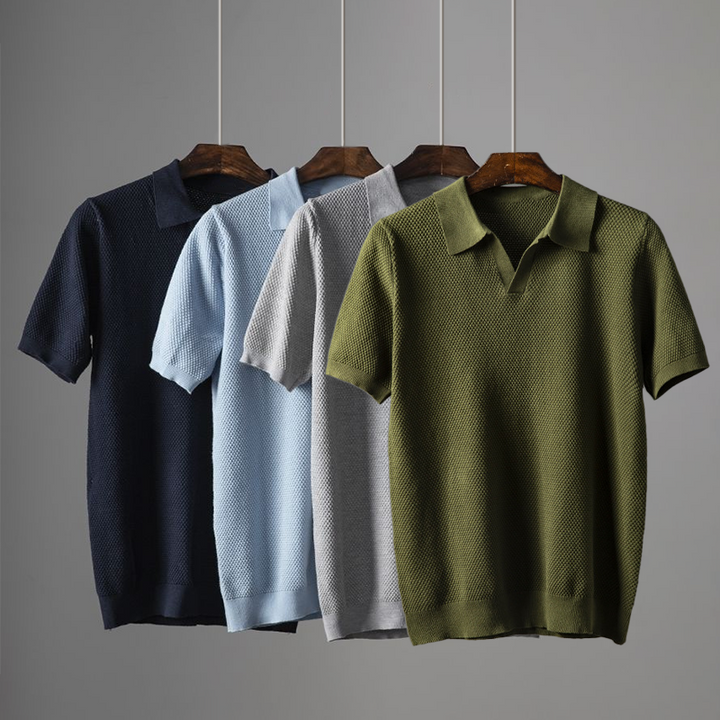 Heinrich | Casual Short Sleeve Polo Shirt For Men