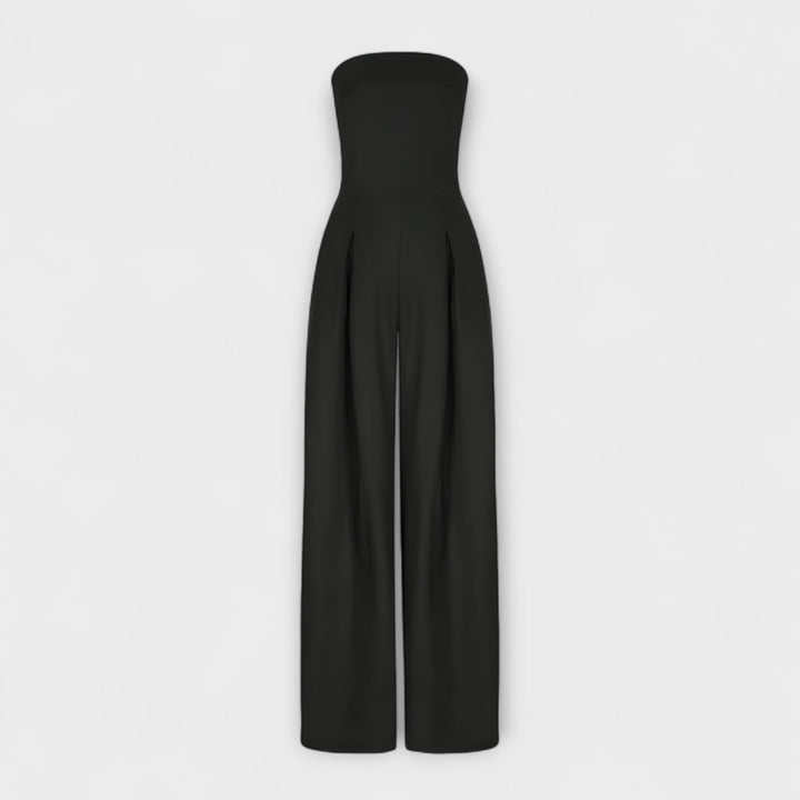 Amélie - Elegant Strapless Jumpsuit
