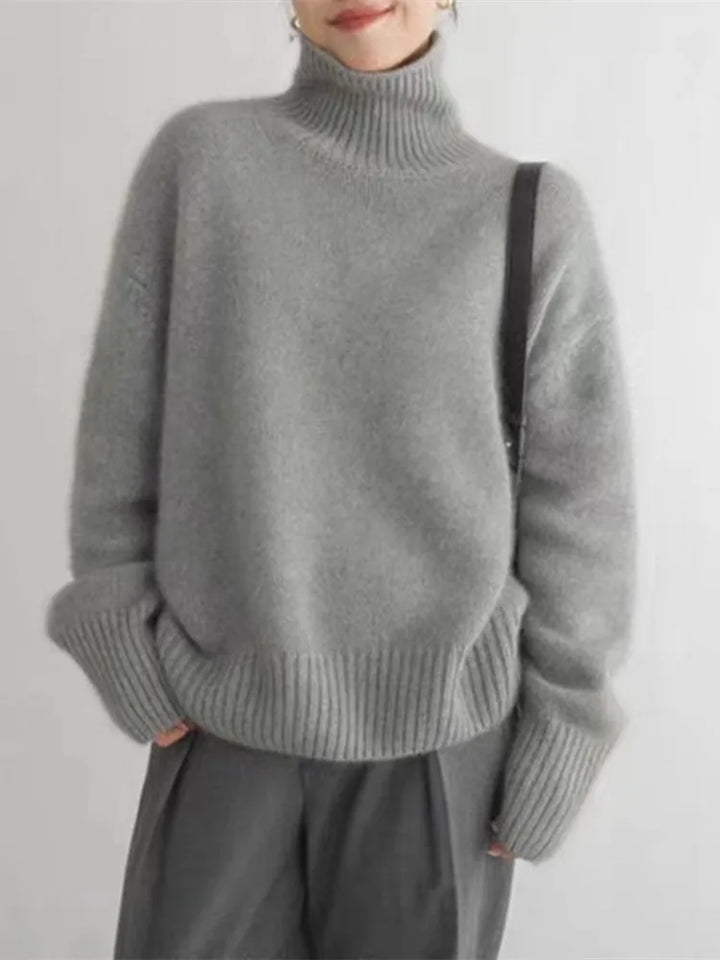 Isabella™ | High Neck Cashmere Jumper