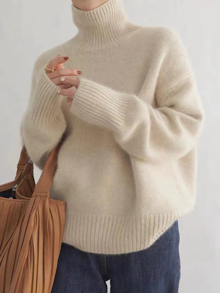 Isabella™ | High Neck Cashmere Jumper