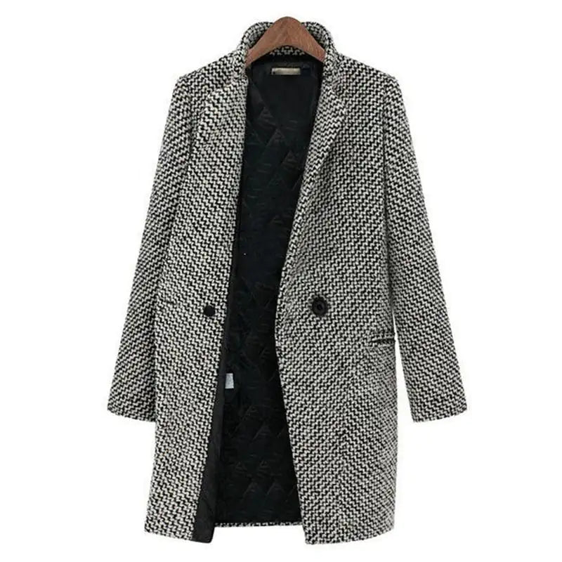 Evelyn - Chic Wool Winter Coat