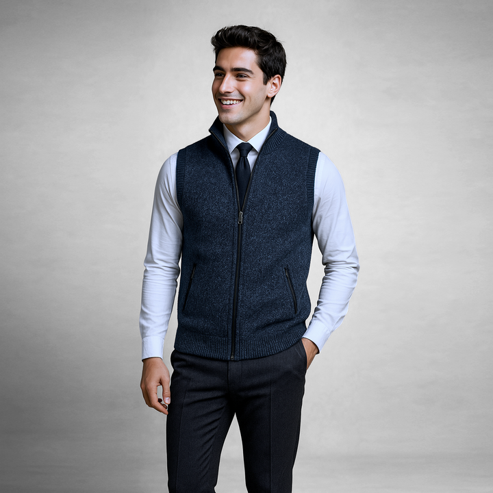 Sebastian | Full-Zip Vest For Men