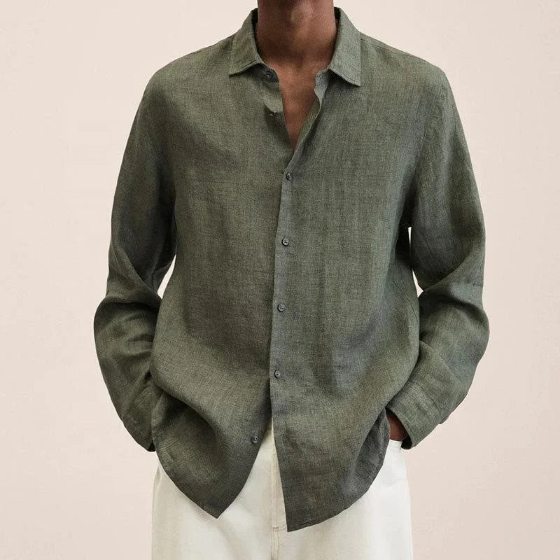 James | Men's Oversized Button-Down Shirt For Men