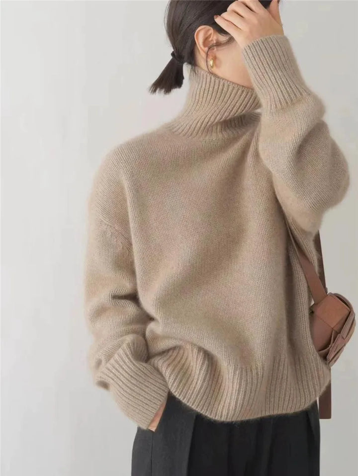 Isabella™ | High Neck Cashmere Jumper