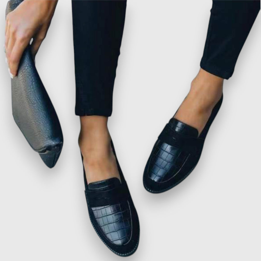 Alyana - Orthopedic Leather Loafers