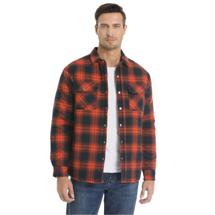 Elliot | Stylish Plaid Flannel Shirt Jacket For Men