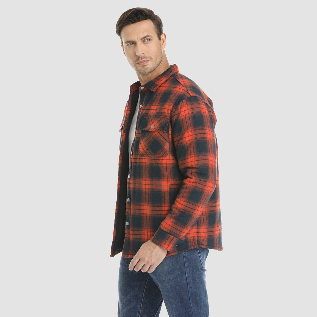 Elliot | Stylish Plaid Flannel Shirt Jacket For Men