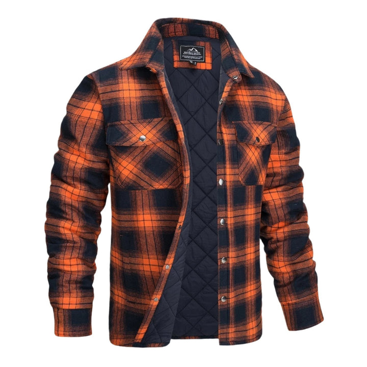 Elliot | Stylish Plaid Flannel Shirt Jacket For Men