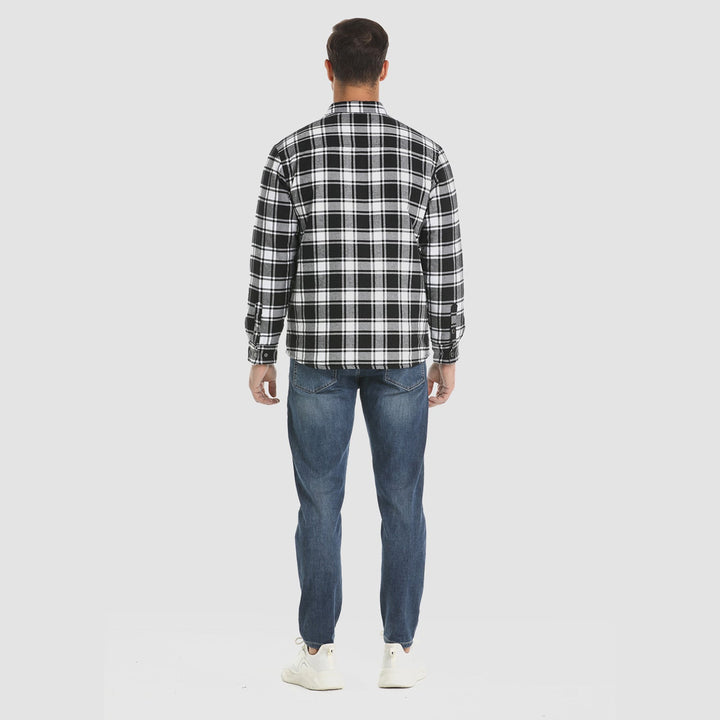 Elliot | Stylish Plaid Flannel Shirt Jacket For Men