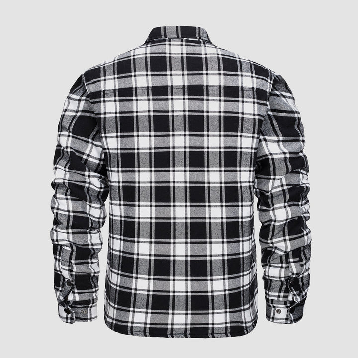 Elliot | Stylish Plaid Flannel Shirt Jacket For Men
