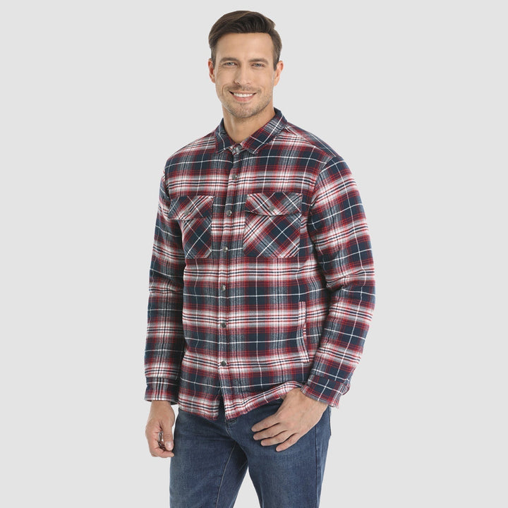 Elliot | Stylish Plaid Flannel Shirt Jacket For Men