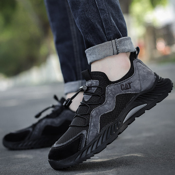 Philip | Stylish Mesh Sports Sneakers For Men