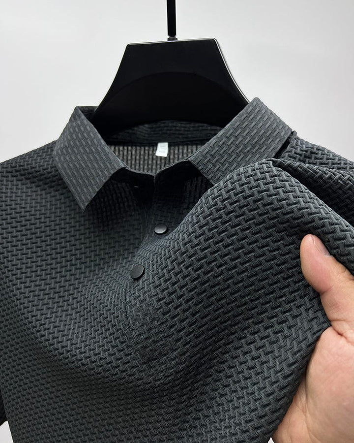 Seth | Stylish Textured Polo Shirt For Men