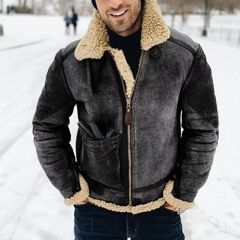 Kurt  | Stylish Shearling Jacket For Men