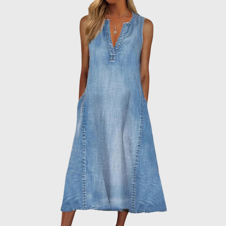 Sofia® | Denim Comfort Dress