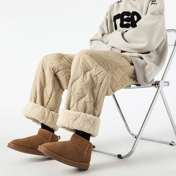 Kane | Ultra-Warm Quilted Winter Pants For Men