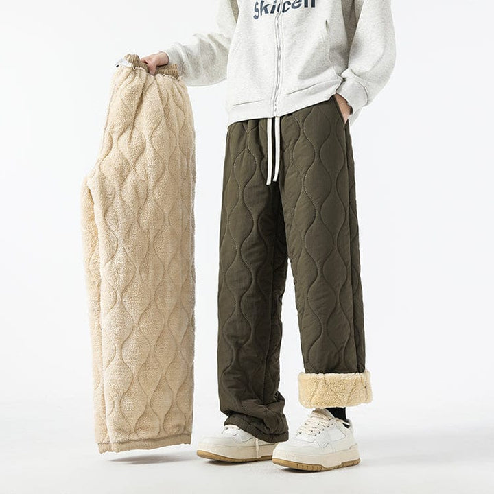 Kane | Ultra-Warm Quilted Winter Pants For Men