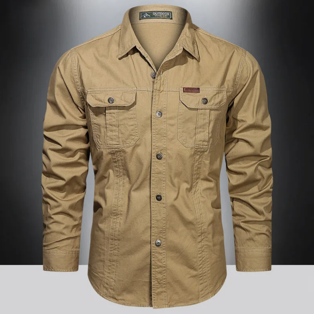 Fitzgerald | Stylish Long-Sleeve Outdoor Shirt For Men