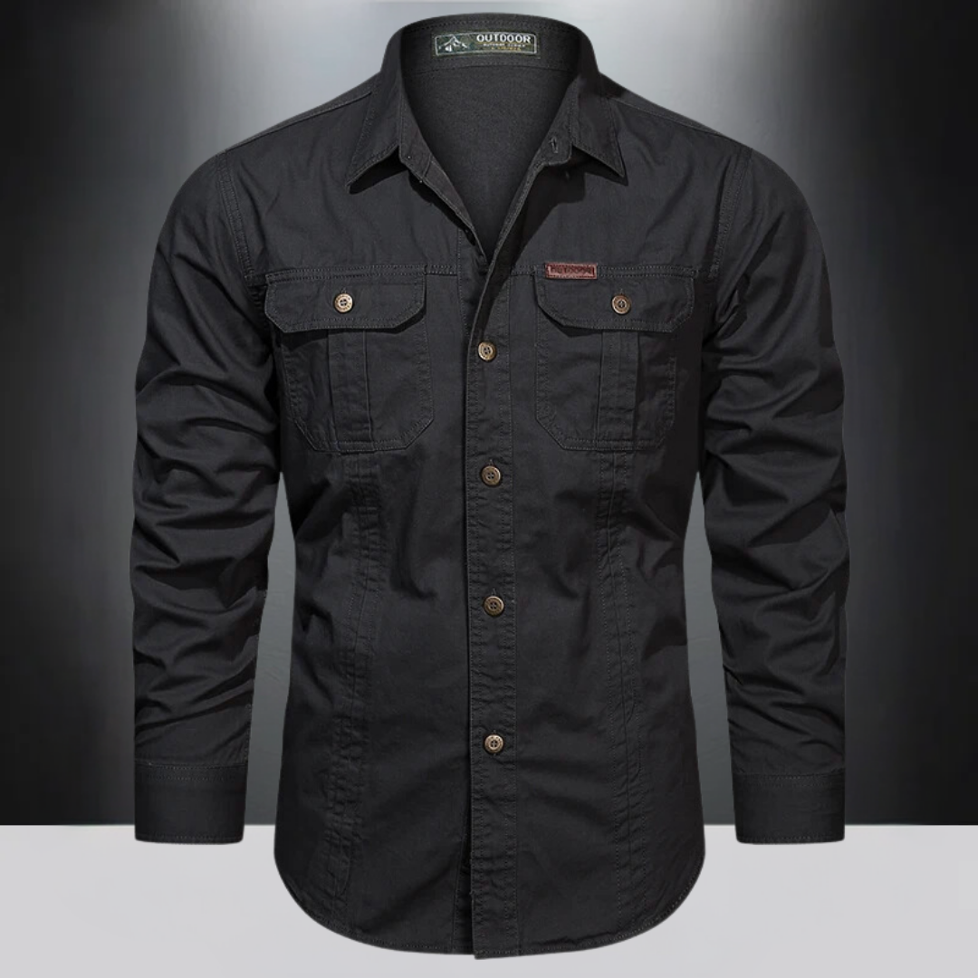 Fitzgerald | Stylish Long-Sleeve Outdoor Shirt For Men