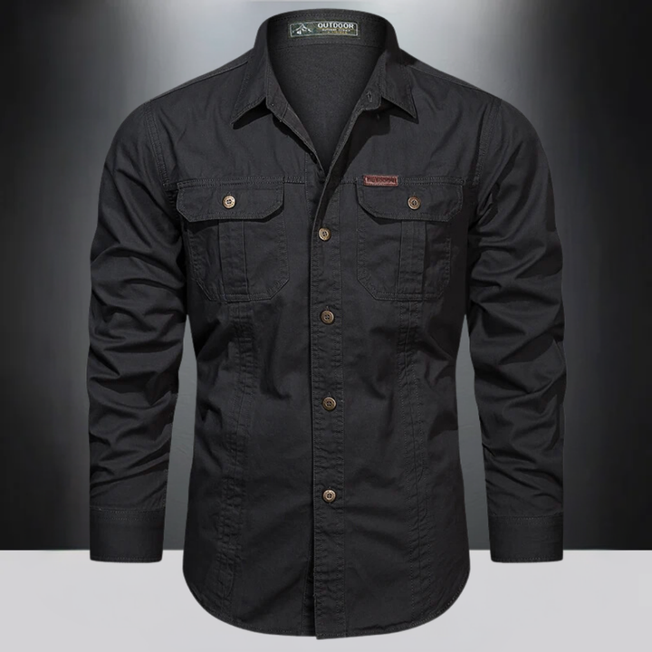 Fitzgerald | Stylish Long-Sleeve Outdoor Shirt For Men