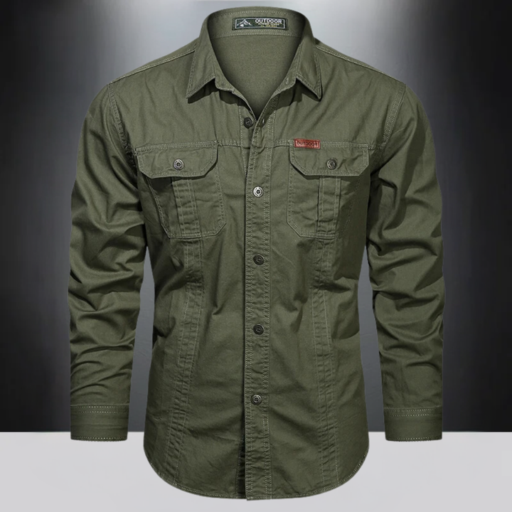 Fitzgerald | Stylish Long-Sleeve Outdoor Shirt For Men