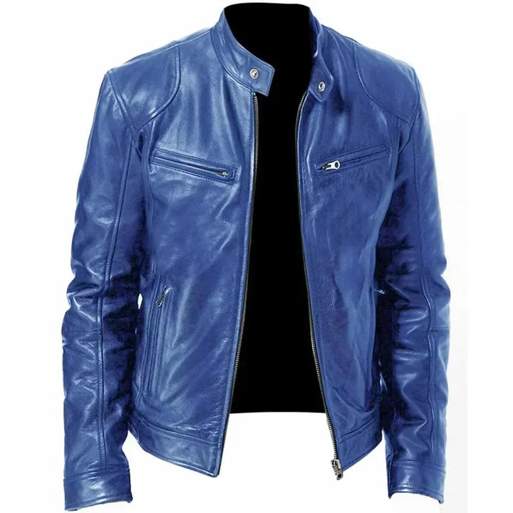 Frey | Stylish Biker Leather Jacket For Men