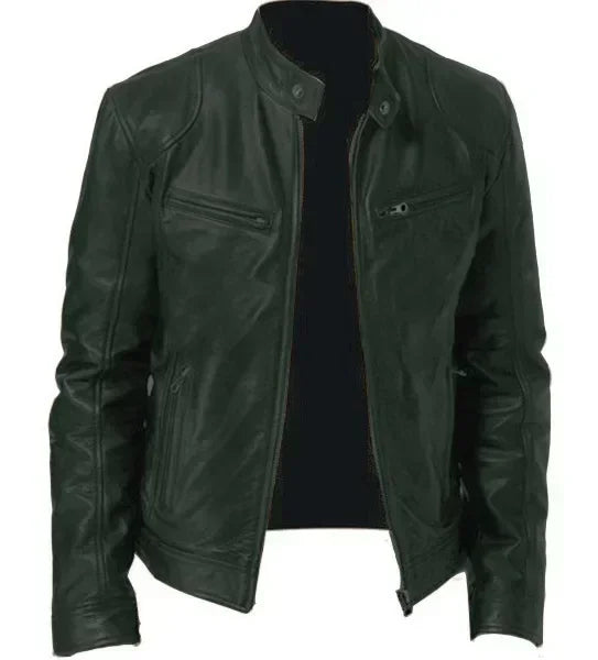 Frey | Stylish Biker Leather Jacket For Men