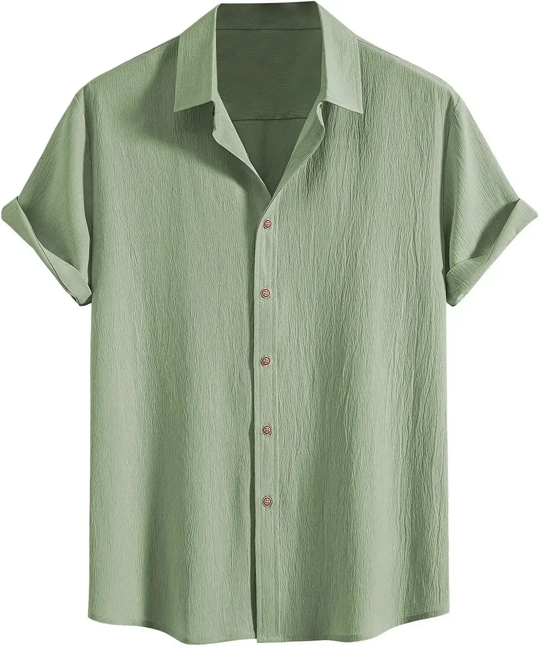 Ward | Men's Textured Crinkle Shirt For Men