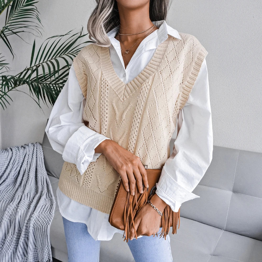 Ellsworth Calloway Gestrickte Wollweste