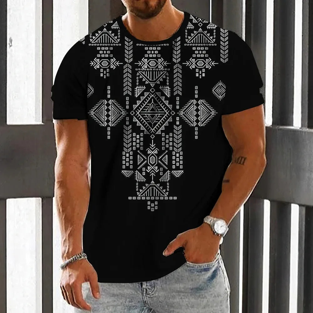 Miro | Stylish Tribal Print Casual For Men