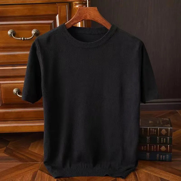 Hendrick | Cashmere Short Sleeve T-shirt For Men