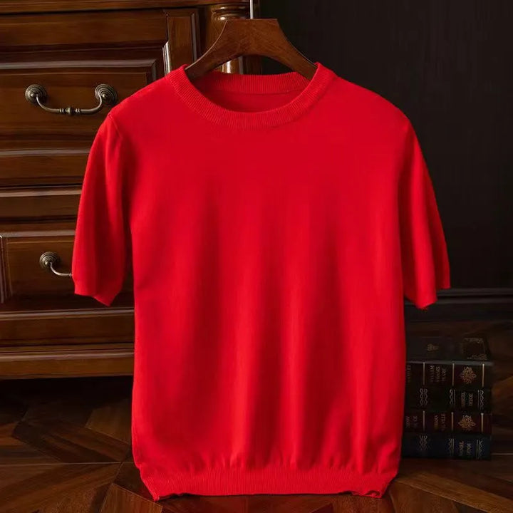 Hendrick | Cashmere Short Sleeve T-shirt For Men