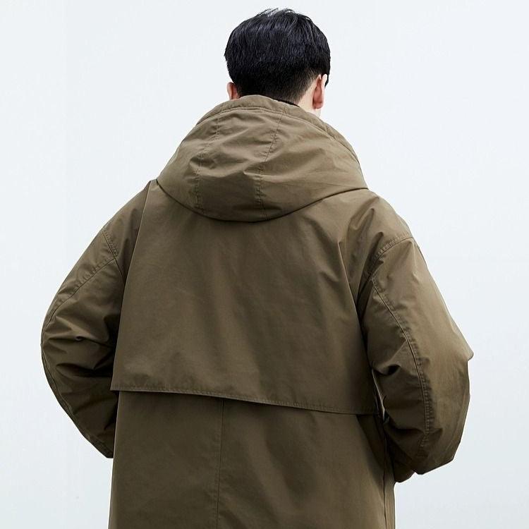 Frederik  | Classic Hooded Trench Coat For Men